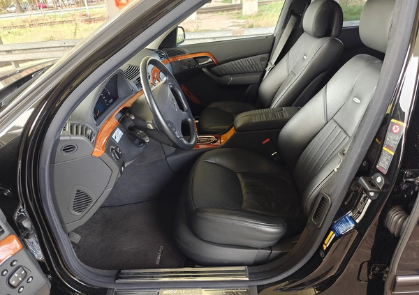 Mercedes-Benz Klasa S cena 150000 przebieg: 52950, rok produkcji 2002 z Mosina małe 497